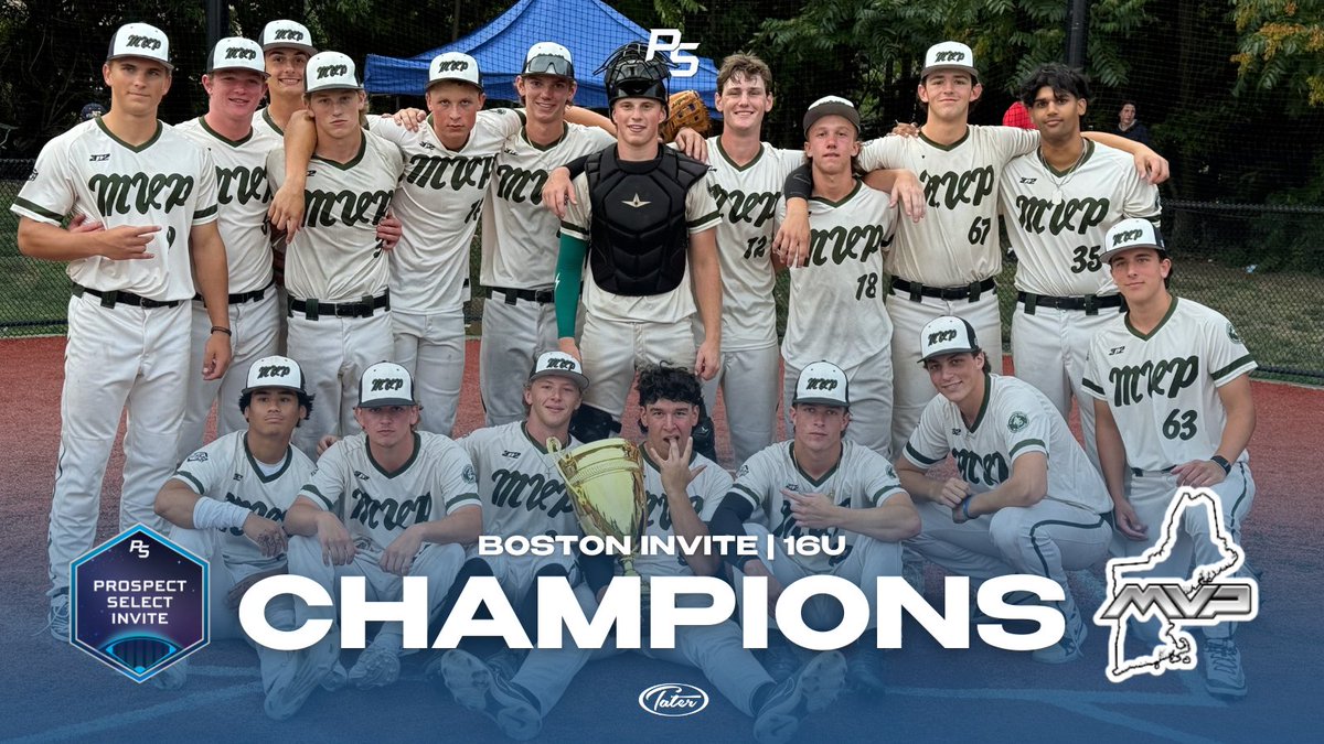 Boston Invite 16U Champions | MVP New England 2027s - 3n2 🏆

<a href="/MVPNEBaseball/">MVP New England</a> x #TheBestPlayHere