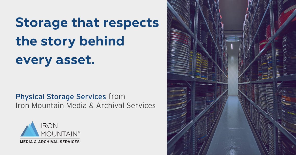 Your archive holds more than objects. It holds history. Iron Mountain Media &amp; Archival Services provides secure, climate-appropriate physical storage environments for media collections of all types.
spr.ly/6015Nv0FP