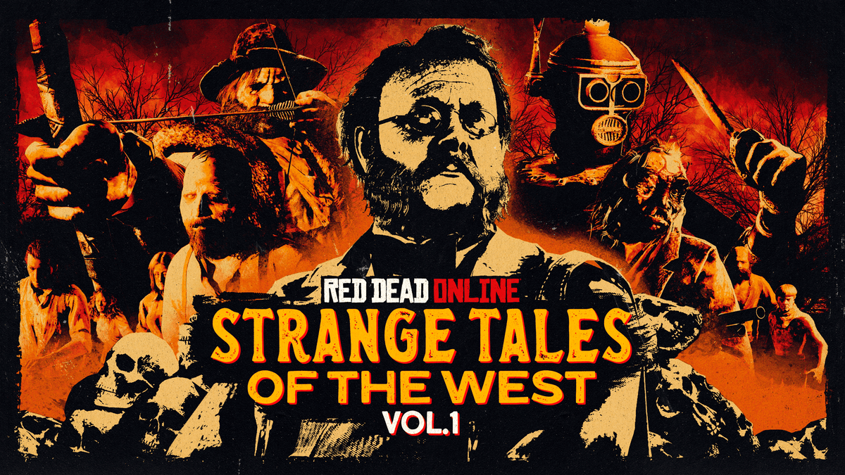 RockstarGames's tweet photo. Get 3X Gold, RDO$, and XP on Telegram Missions, including the new Strange Tales of the West.

Plus, sell two Samples to Harriet Davenport this week to receive the red Manteca Hat, and more bonuses in Red Dead Online: https://t.co/T4MaxmRwjA https://t.co/bkdSWmKsz7