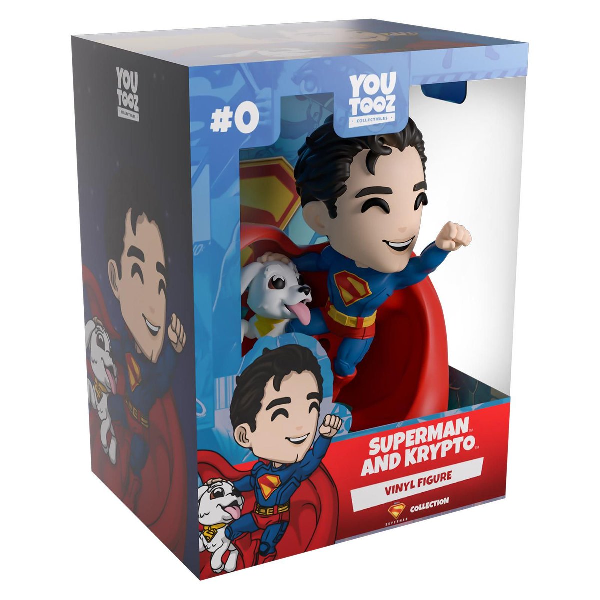 As they propel into the sky, a relaxed smile crosses Superman's face and the absolutely delighted Krypto flies alongside him with a long pink tongue hanging out. 

Preorder your next YouTooz fix now! 
archo.co/4fgUsfQ 

#Superman #Superman2025 #DCUniverse #YouTooz #Krypto