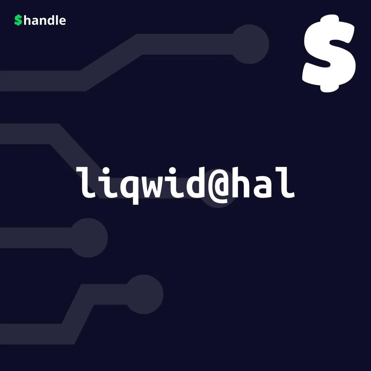 Major Liqwid x H.A.L. Giveaway!💧

🌊 100 H.A.L. whitelist spots &amp; 1 Rare $hal SubHandle to Giveaway!

🌊 10K Multi-asset H.A.L. NFT Packs &amp; 100 Legendary $handle Tickets

Liqwid x $handle Background!💲🏄‍♂️

💧 LIKE &amp; REPOST
💧 FOLLOW <a href="/adahandle/">$handle</a>
💧 Drop your $handle ⬇️