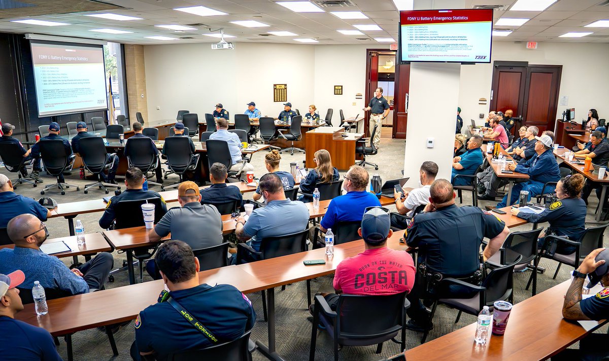 We sincerely thank all the first responders who attended the June 6 TEEX Lithium-ion Battery Safety Training hosted by AACOG. With over 50 first responders and emergency management professionals participating, the event was a successful step forward in enhancing our region’s