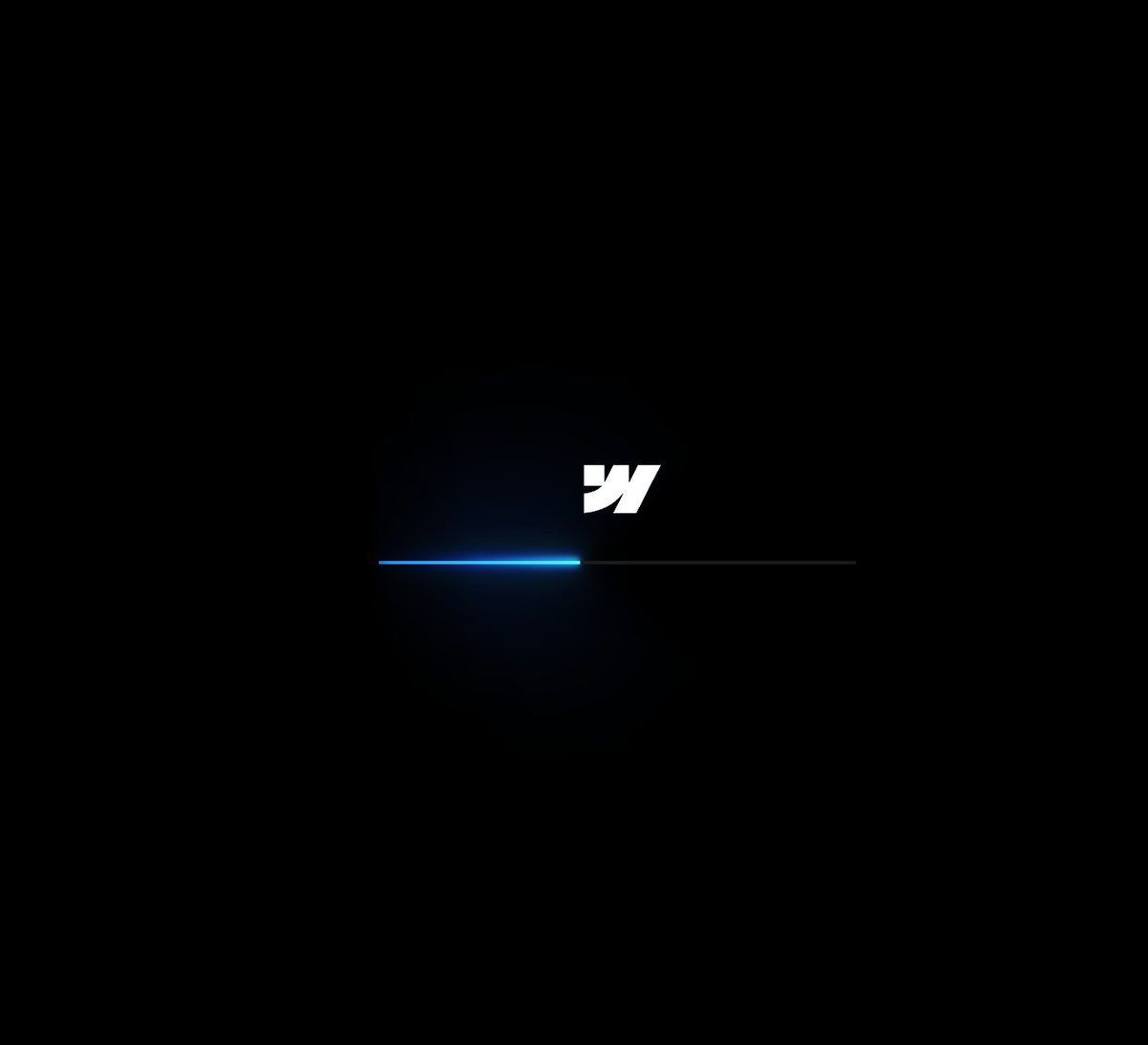 dootah's tweet image. The new black screen of death #webflowdown