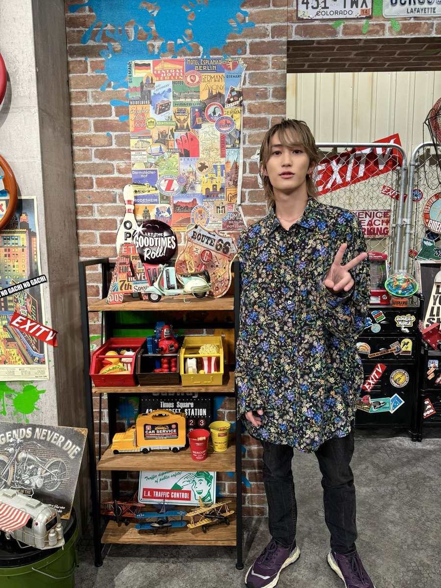 今日25:15から放送の 『 #EXITV 』に 先週に引き続き #橋本涼 が出演し