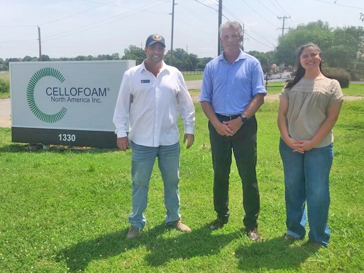 To gain insight about the critical role of EPS in #insulation &amp; #packaging , the offices of <a href="/SenMullin/">Markwayne Mullin</a> &amp; <a href="/RepBrecheen/">Congressman Josh Brecheen</a> recently toured <a href="/CellofoamA/">Cellofoam North America</a>'s Oklahoma plant, where they saw the benefits of American #manufacturing in action.