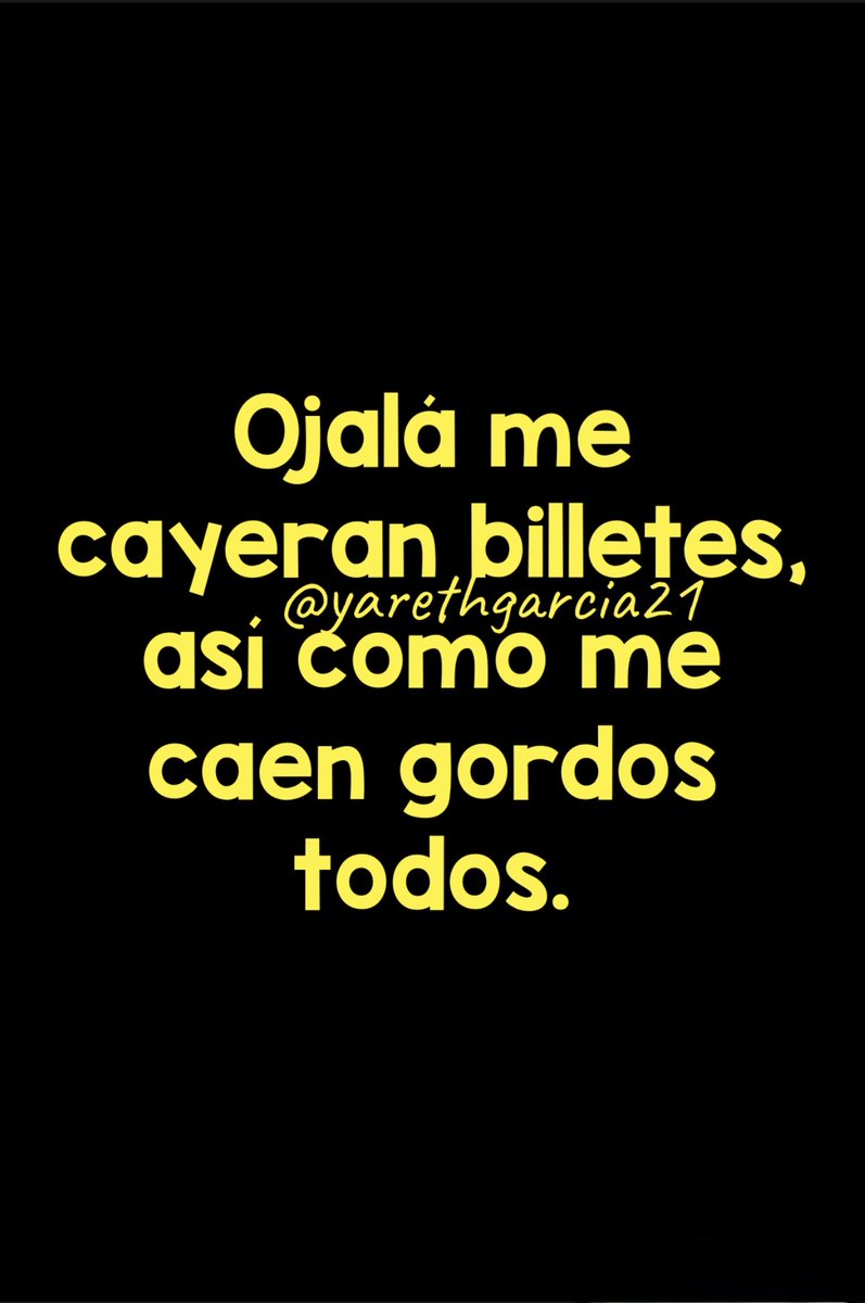 YarethGarcia21's tweet photo. Ojalá…! 🙌🏼✨ https://t.co/ozaFX3CuVS