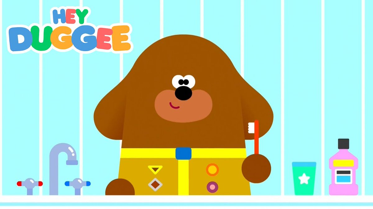 Need some help to make toothbrushing more fun for your family? Check out The Tooth Brushing Song by Hey Duggee: youtu.be/oStaJTHgHMU #HeyDuggee #Parentingtips #toothbrushing