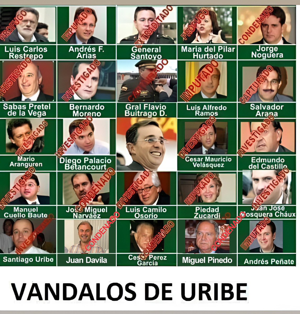 Muchos pretenderán defender a Uribe bajo la falsa tesis de que se trata de un fallo politizado. Lo cierto es que se ha dado un paso gigante en nuestra democracia: nadie, absolutamente nadie, está por encima de la ley.

Es imposible creer que tanta gente de su entorno y círculo de