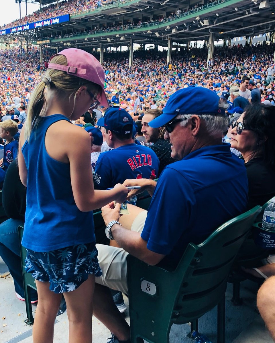 Before I wanted to be like my dad or MJ, I wanted to be Ryne Sandberg. Thank you, Ryno, for the magic of 1984 and 1989 and for being a hero to a generation of Chicago kids. And thank you for that moment of grace, signing for my daughter. You will be missed.