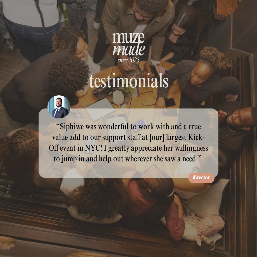 muzemade's tweet photo. what it looks like to be a value add 👀
we plan for your biggest moments.
#eventplanner #eventtok #kickoffevent #blackownedbusiness #muzemade https://t.co/0oDvUc5qDC