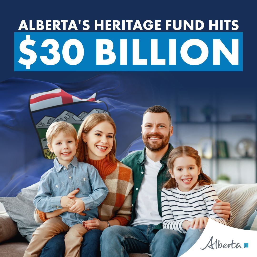 BrianJeanAB's tweet image. Strong leadership means planning for both today and tomorrow. Great to see Alberta’s Heritage Fund growing strong for our future! 🌾💰 
buff.ly/Whr56CM 
#AlbertaStrong #HeritageFund