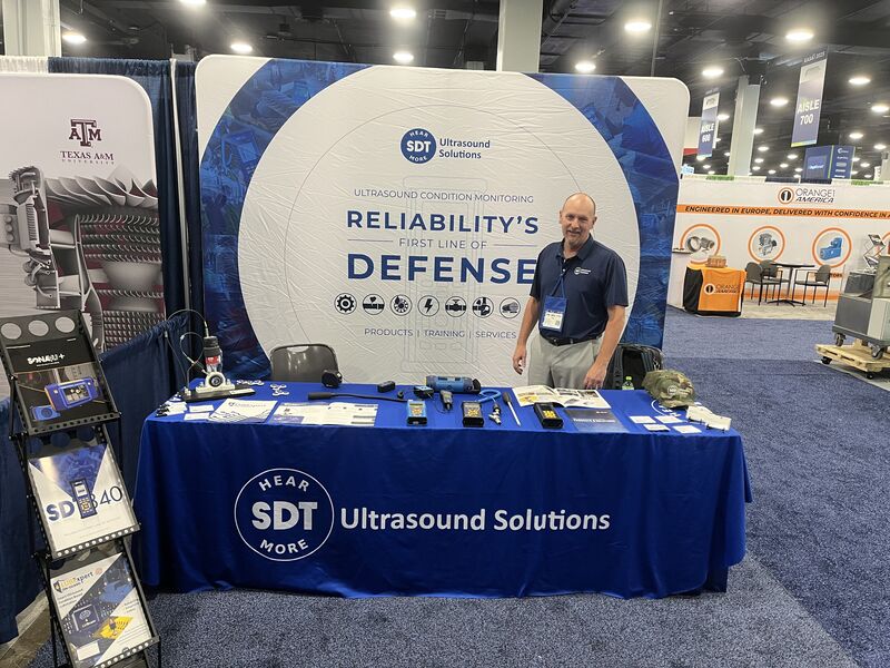 Last week, Adrian and Trigg represented SDT at EASA 2025 in Nashville! Always great to connect with reliability professionals and discuss ultrasound's impact on maintenance. Grateful for the opportunity #EASA2025 #Reliability #Maintenance