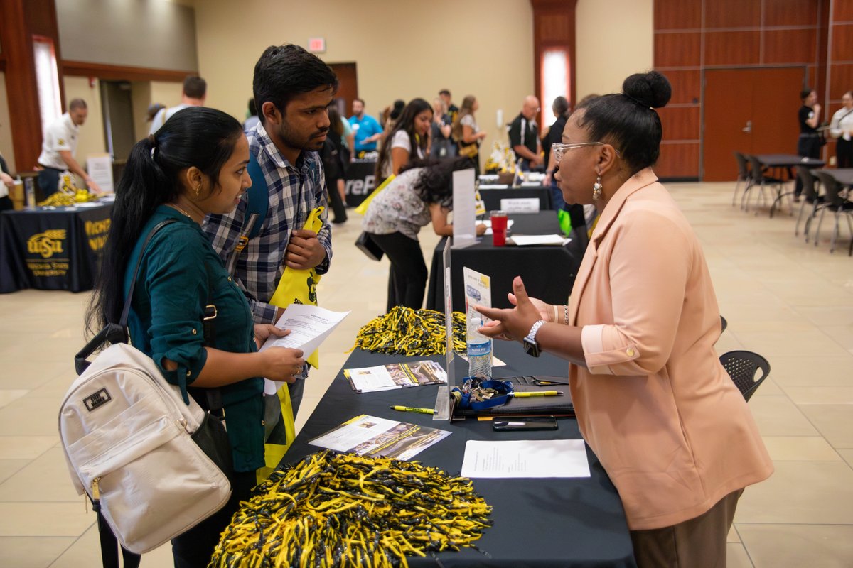 Shocker Career Accelerator (@shockercareer) on Twitter photo Donโt miss the WSU Campus Job Fair in 2 weeks โ your chance to connect with campus employers!
Marcus Welcome Center
Aug. 12
1โ3 p.m.
Learn more: wichita.edu/ocjf
Bring your resume, WSU ID, and come ready to impress!
<a href="/WichitaStateCAS/">WSU College of Applied Studies</a> <a href="/WichitaState/">Wichita State</a> <a href="/WSU_FineArts/">WSU Fine Arts</a> Donโt miss the WSU Campus Job Fair in 2 weeks โ your chance to connect with campus employers!
Marcus Welcome Center
Aug. 12
1โ3 p.m.
Learn more: wichita.edu/ocjf
Bring your resume, WSU ID, and come ready to impress!
<a href="/WichitaStateCAS/">WSU College of Applied Studies</a> <a href="/WichitaState/">Wichita State</a> <a href="/WSU_FineArts/">WSU Fine Arts</a>