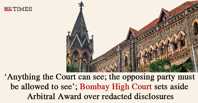 scconline_'s tweet photo. 'Anything the Court can see; the opposing party must be allowed to see'; Bombay High Court sets aside Arbitral Award over redacted disclosures
#BombayHighCourt #arbitralaward #ArbitralTribunal #DCPR2034 #DevelopmentControlPromotionRegulation #JusticeSomasekharSundaresan