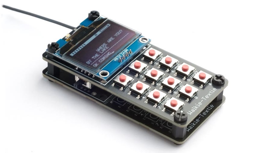Microchip Makes (@microchipmakes) on Twitter photo .<a href="/johnson_davies/">David Johnson-Davies</a>' Walkie-Textie is an ATtiny814-based handheld device with a 12-key keypad and an OLED display that allows you to send text messages over LoRa: technoblogy.com/show?2AON .<a href="/johnson_davies/">David Johnson-Davies</a>' Walkie-Textie is an ATtiny814-based handheld device with a 12-key keypad and an OLED display that allows you to send text messages over LoRa: technoblogy.com/show?2AON