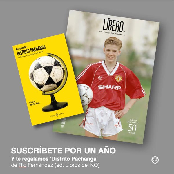 Nueva oferta de suscripción 
Un año de Líbero + ‘Distrito Pachanga’, la joya de Ric Fernández de <a href="/librosdelko/">Libros del K.O.</a> 
👇
revistalibero.com/pages/suscripc…