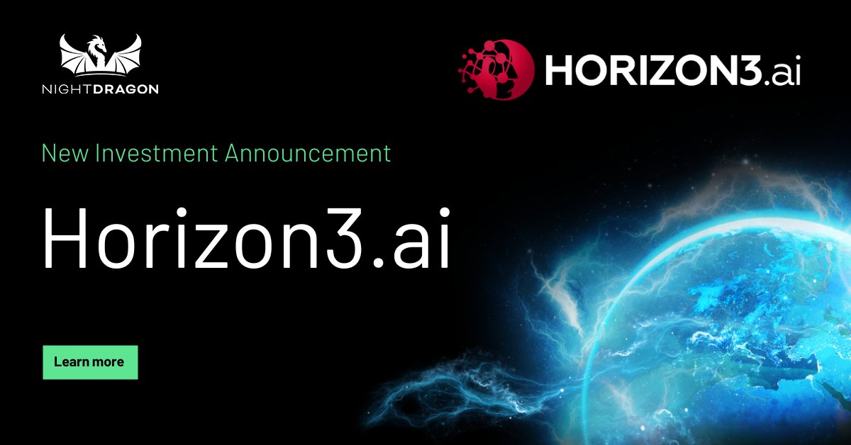 NightDragon is excited to announce our investment in <a href="/Horizon3ai/">Horizon3.ai</a>, a leading provider of autonomous security solutions. Read more about why we invested: nightdragon.com/insights/from-…