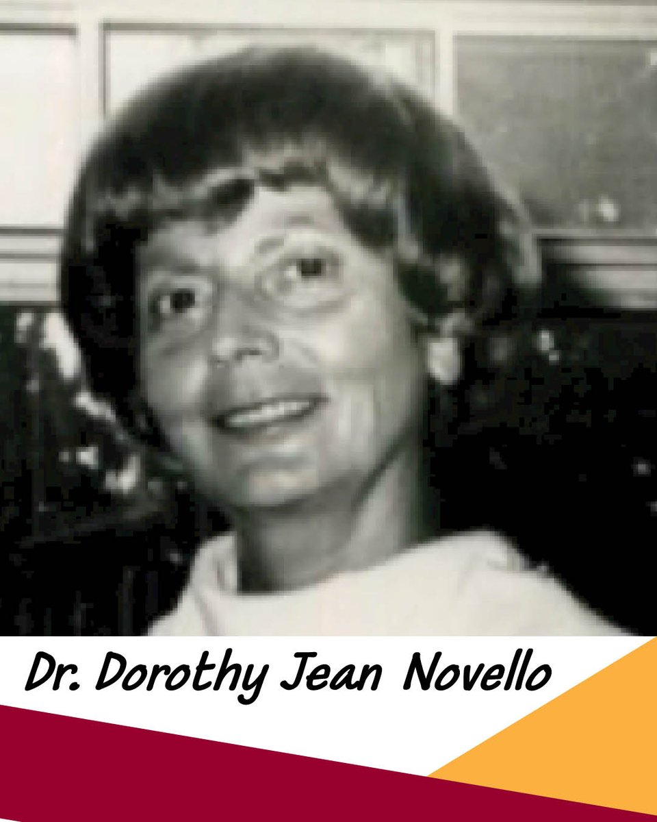 A part of our centennial celebration, we are recognizing women part of Gannon's history. We recognize Dorothy Jean Novello, Ph.D. 💛❤️ Dr. Novello was a pioneering educator, leader and advocate in the field of nursing. bit.ly/4fcr9ej