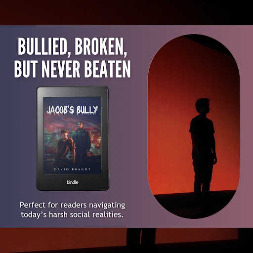 David_Brandt_01's tweet photo. Jacob’s Bully isn't just a story—it's the emotional battlefield every teenager faces. 
Get Your Kindle Version On Amazon: https://t.co/eAROCPz5Nf
#JacobsBully #DavidBrandt #Horror #Resilience #SmallTownStories #Bookstagram #Murder #Bullying #MysteryNovel  #Thriller https://t.co/hXsh4cOoHa