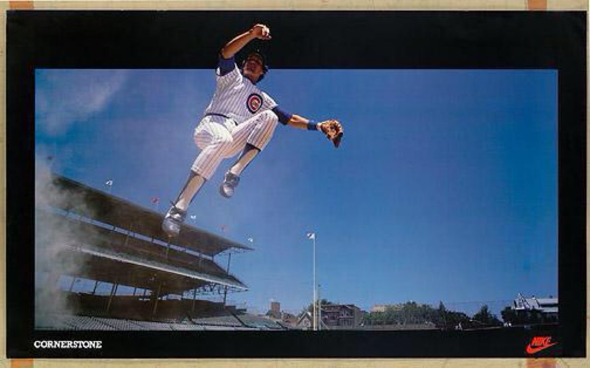 I had this poster on my wall as a kid .
RIP #23. Cubs Legend.