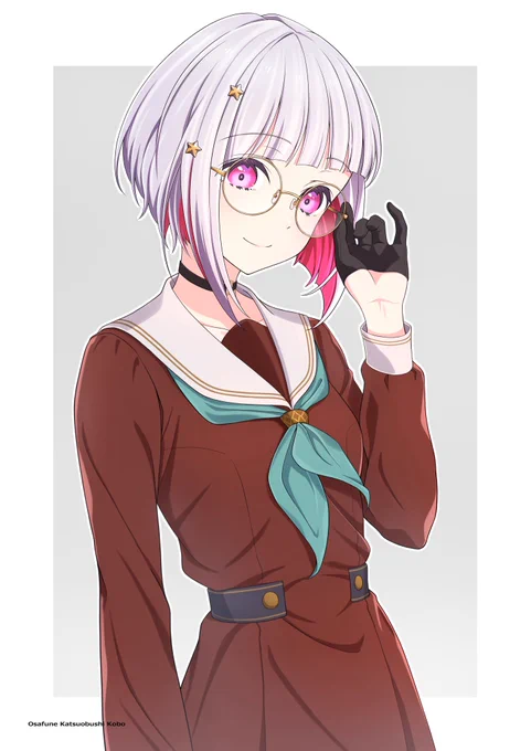 眼鏡つづたん #蓮ノ空美術部