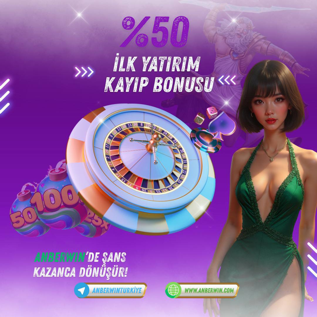 Anberwin's tweet photo. %50 İlk Yatırım Kayıp Bonusu!
🎰 Şansını dene, kazanca dönüştür!
Anberwin’de kaybetmek yok, sadece kazanmak var!

👉 Hemen katıl
📲 Telegram kanalımız: @AnberwinTurkiye https://t.co/2TGUZuCnDI