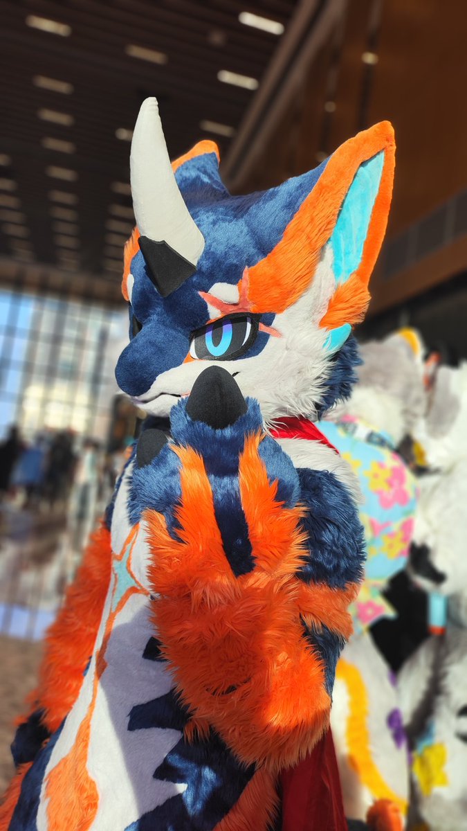 UncleFlameEX's tweet image. #得闲兽聚 #furry #fursuit #兽装 #獸裝 #兽人