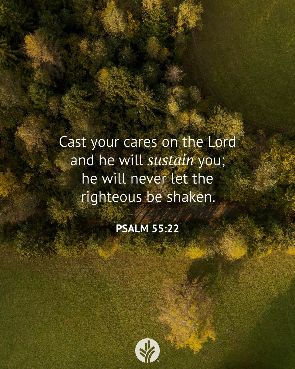 Connect with God through today’s devotional! 
odbm.org/en/devotionals…

📖 Read: Psalm 55:2-5, 16-23

🙏 Receive: "Dear God, thank You for helping me walk through the days ahead."

❓Respond: How does God remind you He won’t let you be shaken?