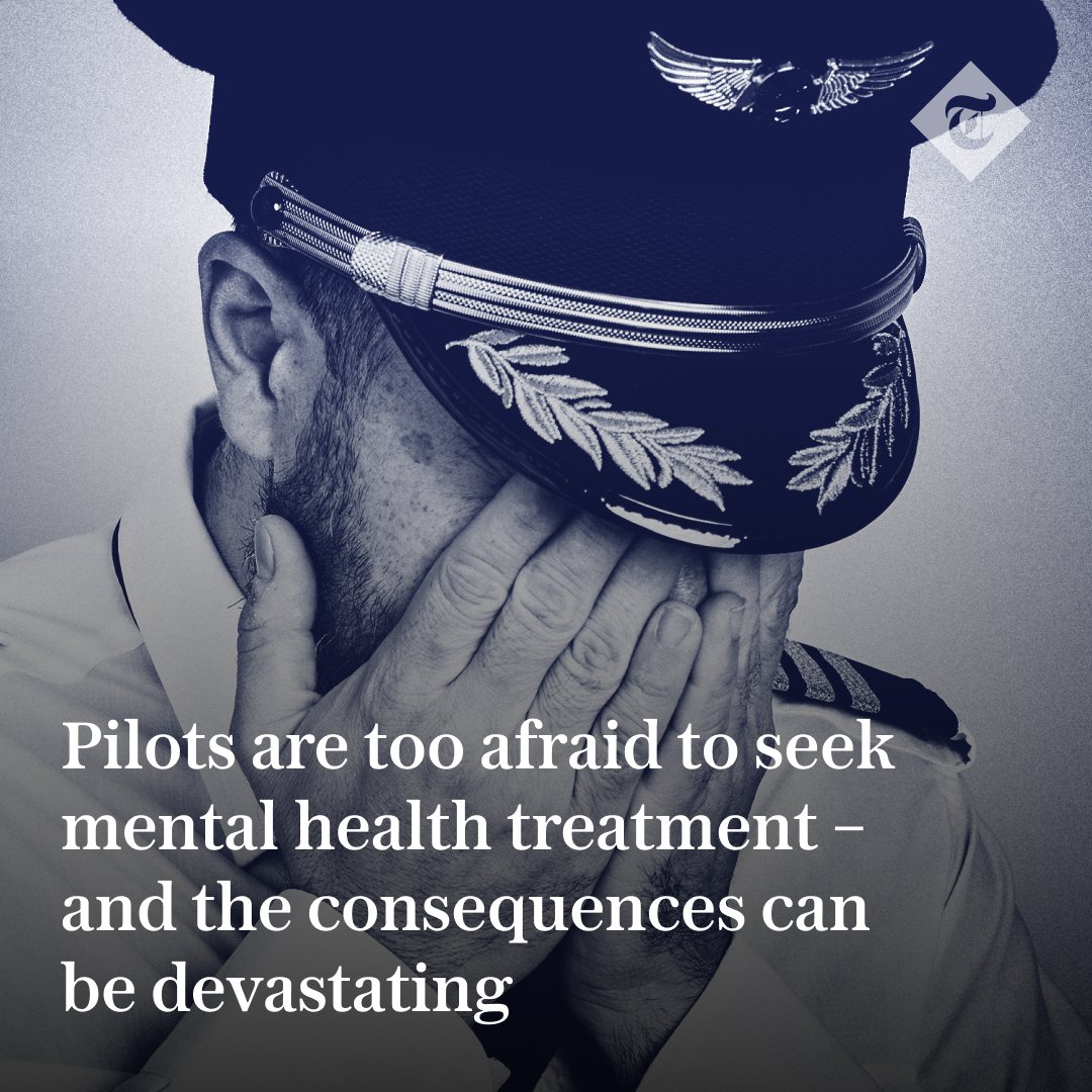 🧑‍✈️ They face numerous psychological risk factors, yet many pilots feel afraid to speak out for fear of losing their job

Read the full story at the link below ⬇️
telegraph.co.uk/travel/comment…
