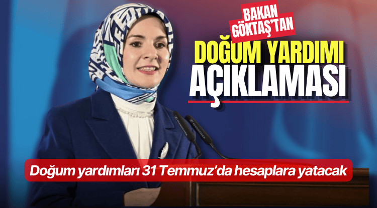 Doğum yardımları 31 Temmuz’da hesaplara yatacak

Detaylar: liderhaber.com.tr/bakan-goktas-a…