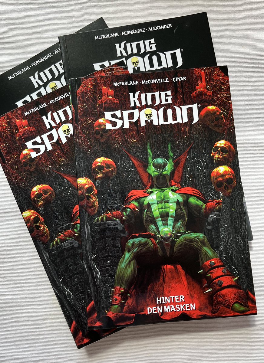 Yildiray Cinar (@ycinar) on Twitter photo New King Spawn tpb is out in Germany. Thanks to Panini Comics Germany for sending me copies. It looks great! <a href="/McFarlaneComics/">McFarlane Comics Official</a> New King Spawn tpb is out in Germany. Thanks to Panini Comics Germany for sending me copies. It looks great! <a href="/McFarlaneComics/">McFarlane Comics Official</a>