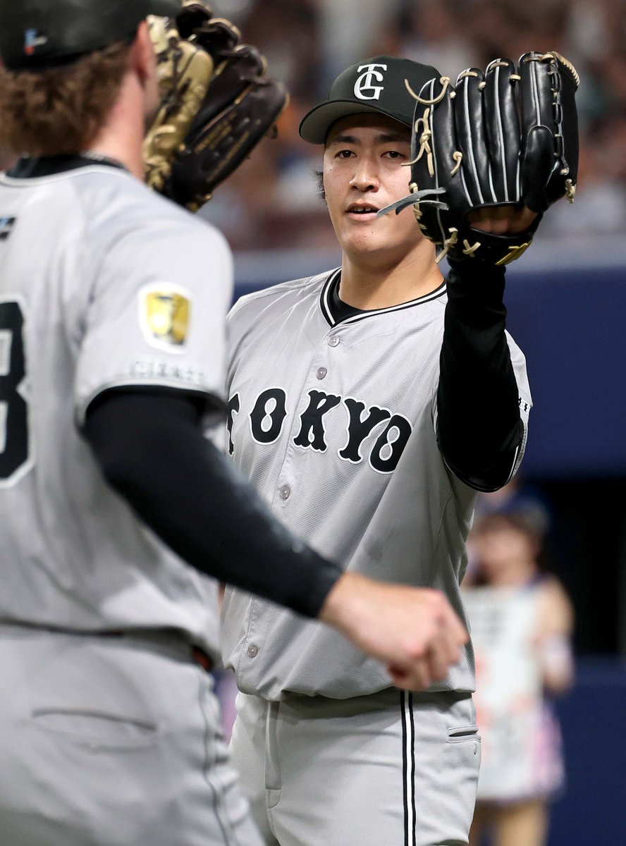 TokyoGiants's tweet image. 【一軍】vs 中日
バンテリンドーム
(三回) G 3-0 D
西舘勇陽投手は、三振を二つ奪い無失点に抑える!
#新風 #ジャイアンツ