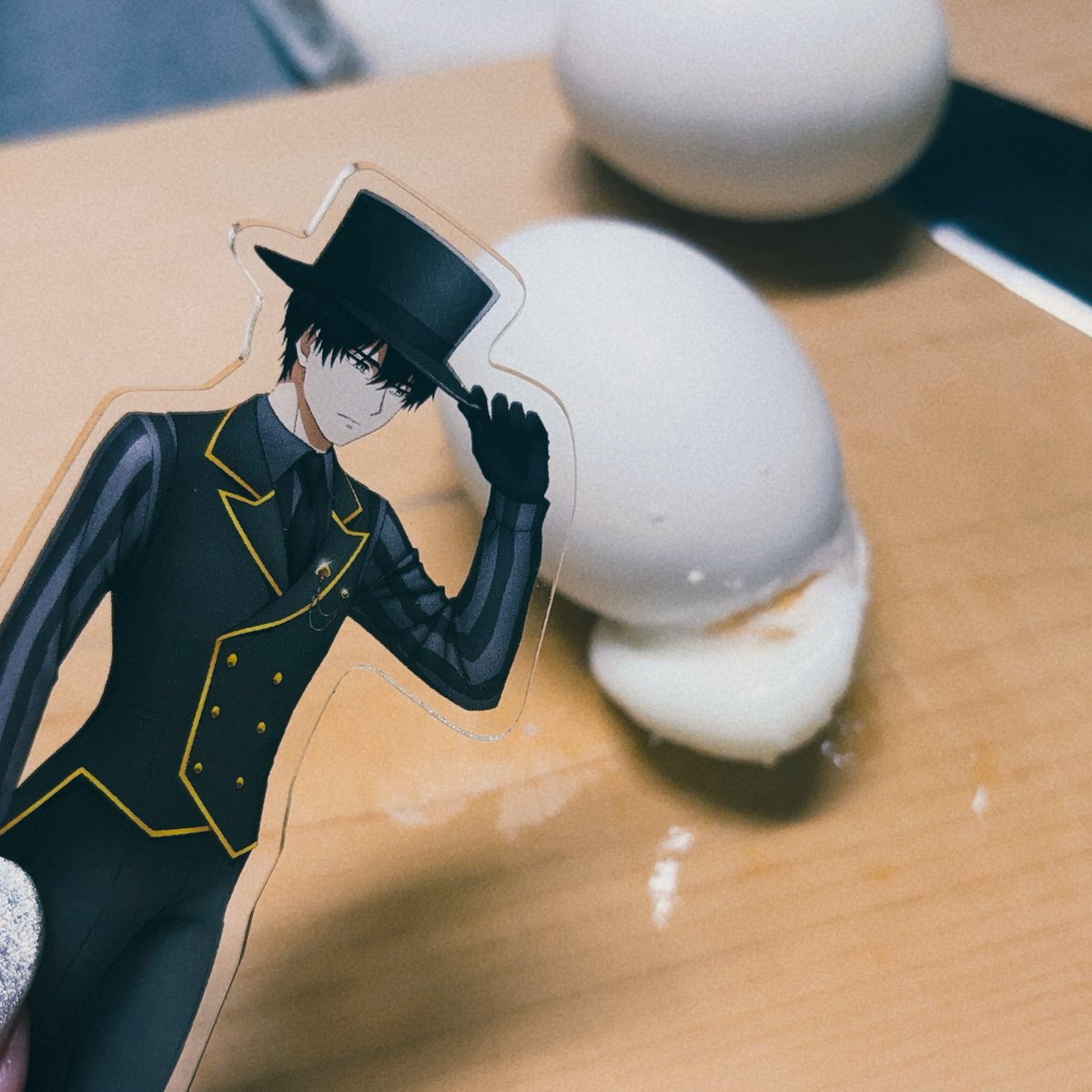 wkm6pas3's tweet image. ずん、爆発したゆでたまごだよ
