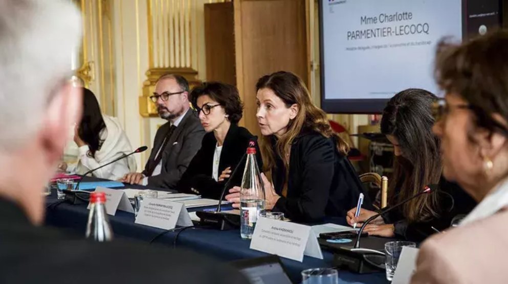 Audiens (@groupeaudiens) on Twitter photo 🎭 Vingt ans après la loi de 2005, la Commission nationale « #culture-#handicap » s’est réunie le 22 juillet à l’initiative des ministres @DatiRachida & @Lecocqcharlotte pour faire le point sur l’accessibilité et l’inclusion dans le secteur culturel.
🤝 <a href="/ParsatPascal/">PARSAT PASCAL</a>, expert du 🎭 Vingt ans après la loi de 2005, la Commission nationale « #culture-#handicap » s’est réunie le 22 juillet à l’initiative des ministres @DatiRachida & @Lecocqcharlotte pour faire le point sur l’accessibilité et l’inclusion dans le secteur culturel.
🤝 <a href="/ParsatPascal/">PARSAT PASCAL</a>, expert du