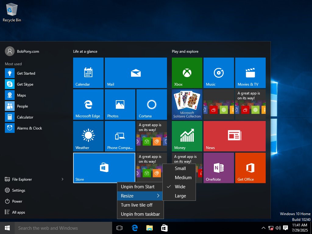 TheBobPony's tweet photo. Windows 10 is now 10 years old! 🎂 https://t.co/jaIhoeTFPq