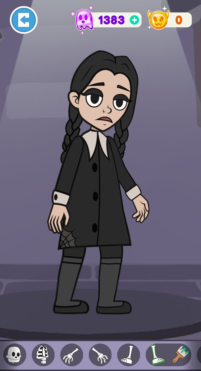 She was born on a Monday. Doesn't smile. Doesn’t blink.

And no, she doesn't wait for Wednesday to get spooky.

Marie Mary is now playable in #CreateYourOwnMonster!