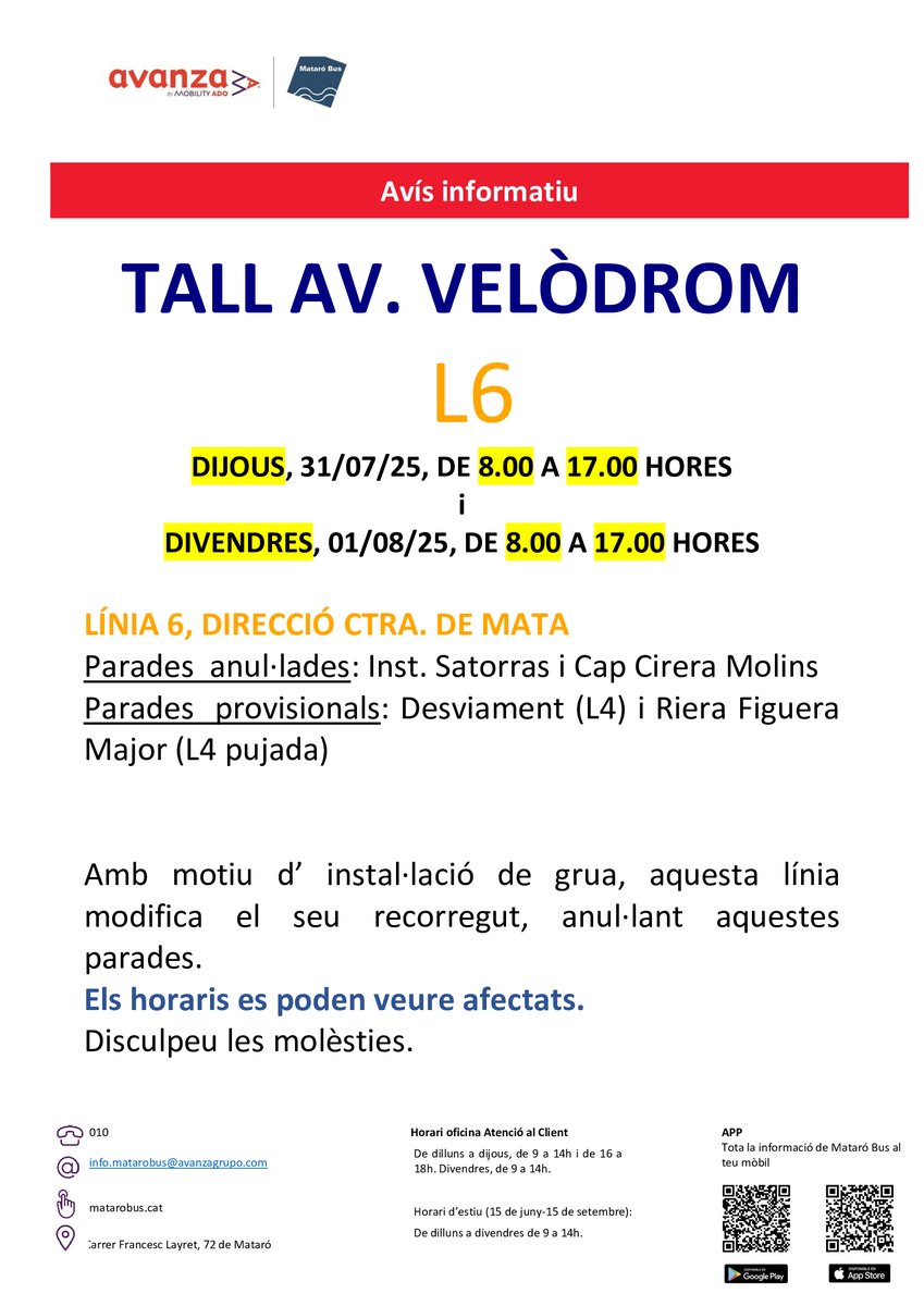 Transport urbà de Mataró | Mataró Bus (@mataro_bus) on Twitter photo 