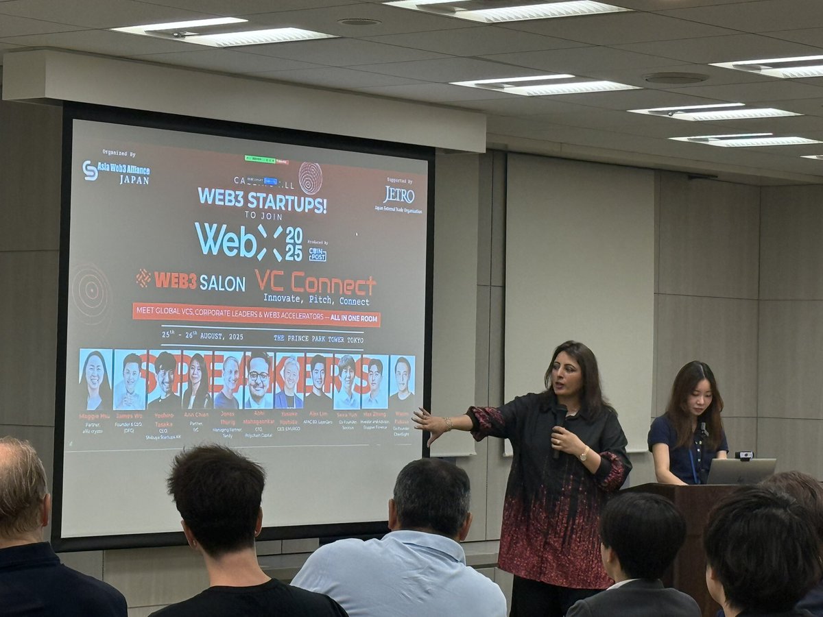 John Kojiro Moriwaka: web3,AI,Quantum,Fusion,Space (@kojiromoriwaka) on Twitter photo Web3 salon VC connect -Scaling Web3 Innovation in the Middle East
<a href="/thehinza/">Hinza | Businesswoman in Japan</a> <a href="/Web3Salon/">Web3 Salon | Supported by JETRO</a> <a href="/JETRO_jgc/">JETRO Startup</a> Web3 salon VC connect -Scaling Web3 Innovation in the Middle East
<a href="/thehinza/">Hinza | Businesswoman in Japan</a> <a href="/Web3Salon/">Web3 Salon | Supported by JETRO</a> <a href="/JETRO_jgc/">JETRO Startup</a>