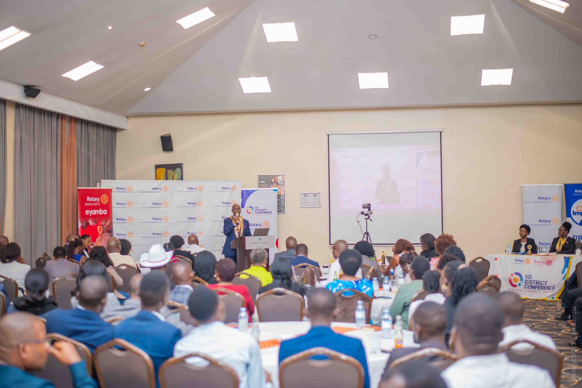 DG Anne Nkutu (@dgrotaryd9213) on Twitter photo During my visit <a href="/rckampalanorth/">Rotary Kampala North</a>, I inducted 2 new members, recognised Paul Harris Fellows & commended the club’s impactful service. A contribution of $26,700 to <a href="/Rotary/">Rotary International</a> Foundation was announced—an inspiring show of commitment. I urged members to keep giving & sharing our stories. During my visit <a href="/rckampalanorth/">Rotary Kampala North</a>, I inducted 2 new members, recognised Paul Harris Fellows & commended the club’s impactful service. A contribution of $26,700 to <a href="/Rotary/">Rotary International</a> Foundation was announced—an inspiring show of commitment. I urged members to keep giving & sharing our stories.