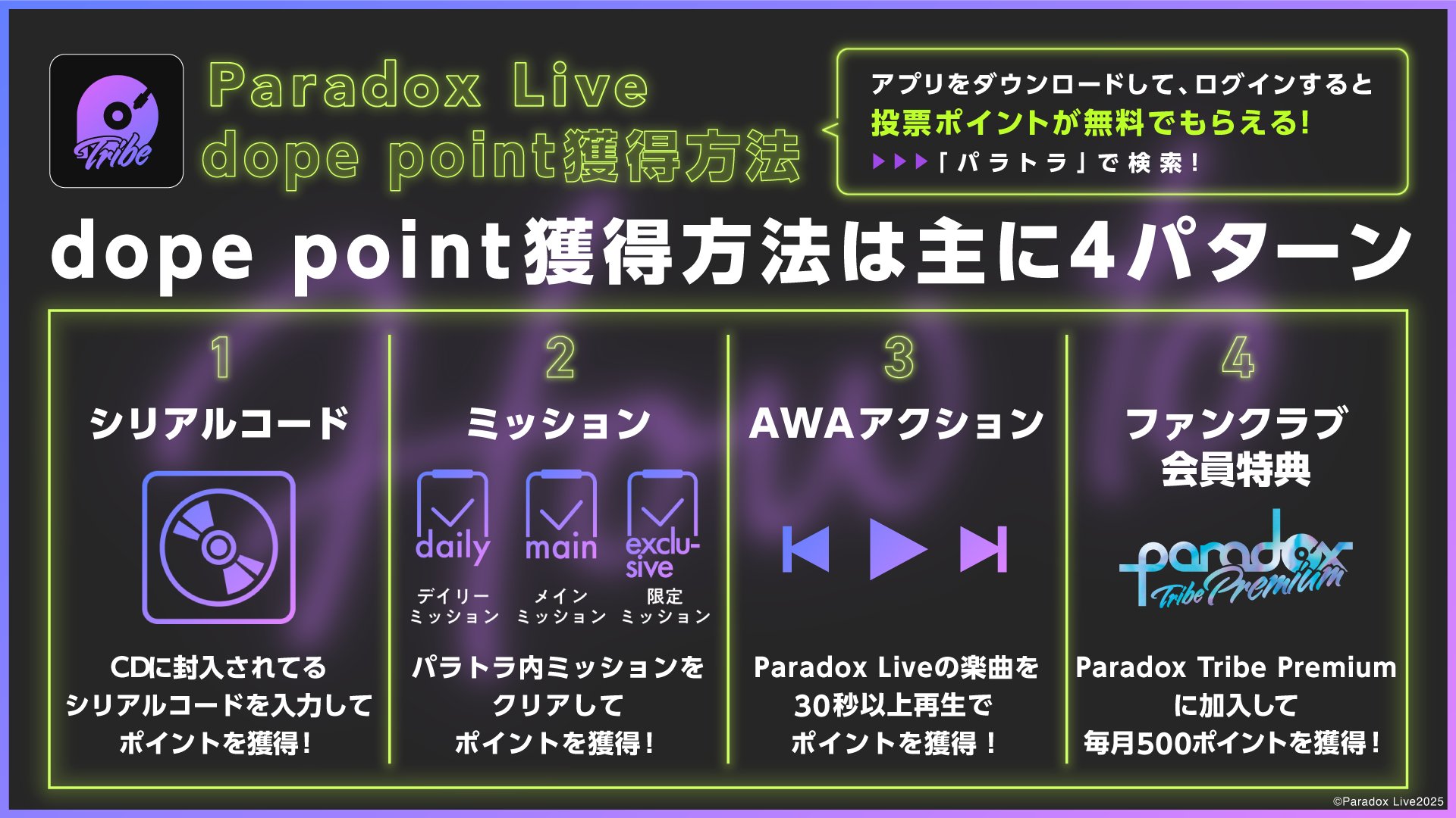 Paradox Live（パラライ）公式 on X