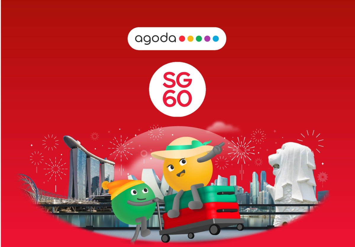 Digital travel platform Agoda is launching its SG60 Celebration Campaign to encourage tourism in Singapore as the nation celebrates its 60th year of independence. #agoda #SG60
traveldailymedia.com/agoda-launches…