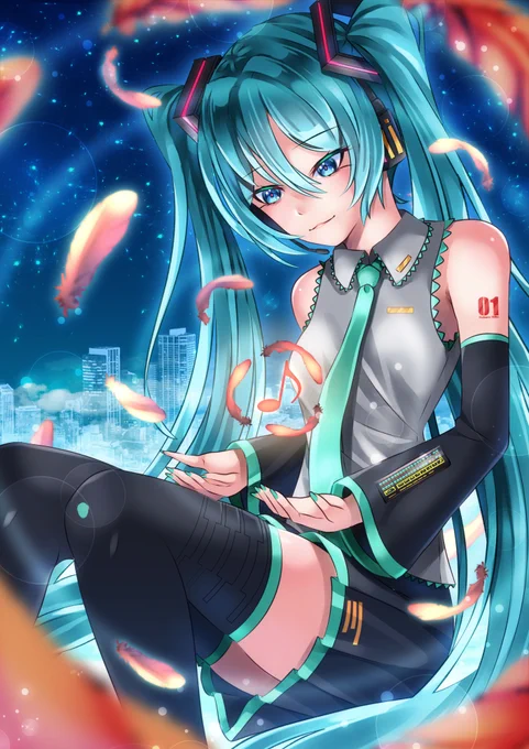 共鳴の輪 #初音ミク