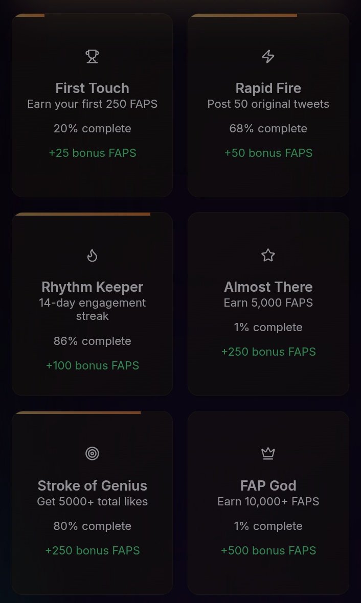 𝕏 Raider🐾 (@xraider2025) on Twitter photo Slowly climbing my way up the <a href="/FractionAI_xyz/">Fraction AI</a> Leaderboard!!!
Here’s where I’m at rn:
• Rhythm Keeper 🧘🏽♂️ - 86%
• Stroke of Genius 💡 - 80%
• Rapid Fire ⚡ - 68%
• First Touch 🥇 - 20%
• Almost There ⭐ - 1%
• FAP God 👑 - 1%
Let’s just say. the grind is active & Slowly climbing my way up the <a href="/FractionAI_xyz/">Fraction AI</a> Leaderboard!!!
Here’s where I’m at rn:
• Rhythm Keeper 🧘🏽♂️ - 86%
• Stroke of Genius 💡 - 80%
• Rapid Fire ⚡ - 68%
• First Touch 🥇 - 20%
• Almost There ⭐ - 1%
• FAP God 👑 - 1%
Let’s just say. the grind is active &