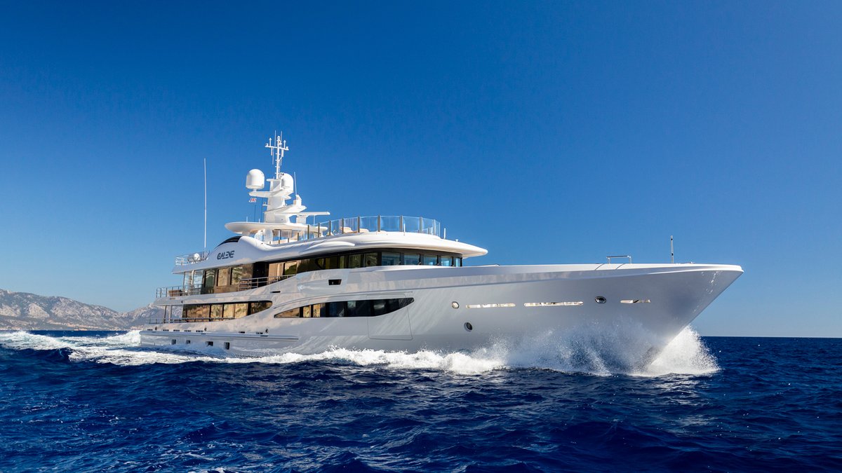 boatint's tweet image. For this week’s Charter Tuesday, BOAT steps on board Galene - a 55m motor yacht ideal for families, groups of friends, or corporate getaways.
Available under a special summer rate with @YCOyacht.
For more information: boatint.com/1f8