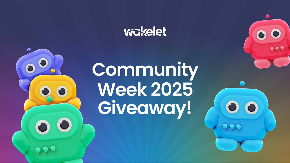 🎉 GIVEAWAY TIME! 🎉

Want to win exclusive Wakelet Community Week swag? Here’s how:

📣 Tag a teacher who needs to join Community Week
💙 Like this post
🔁 Retweet

Let’s make this the biggest #WakeletCommunityWeek ever! 🚀 

🎟️ Get your ticket before it’s too late -