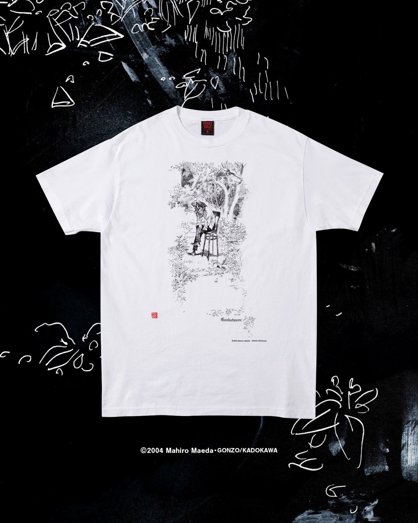 バブルガムクライシス × GEEKS RULE 15 Tシャツ　L 405AM BUBBLEGUM CRISIS × GEEKS RULE 15 SILKSCREEN PRINTING T SHIRT
