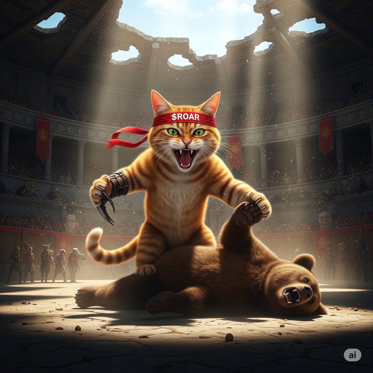 🚨 5 hours left to VOTE for $ROAR 🚨

#HTX holders check out our CTO ROAR Community and VOTE for ROAR!
💥Only 1,300 holders fighting like an ARMY of 20k holders!💥
#HTXVoteToList ##RoaringKitty 
<a href="/HTX_DAO/">HTX DAO</a> <a href="/HTX_Global/">HTX</a> <a href="/RoaringKitty_22/">Roaring Kitty Token 💥🍻</a> <a href="/randomartz3/">randomartz 💥🍻</a>