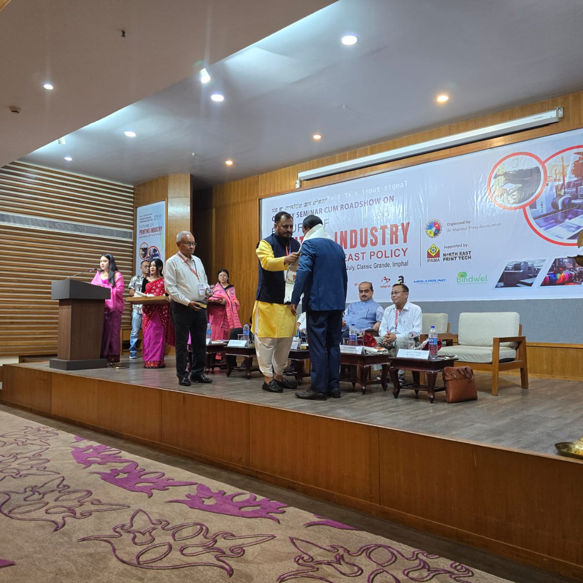 The (IPAMA) had a promotional meet on 27th July, 2025, in Imphal, Manipur. 
𝐁𝐨𝐨𝐤 𝐘𝐨𝐮𝐫 𝐒𝐩𝐚𝐜𝐞 𝐍𝐨𝐰:
𝐈𝐧𝐭𝐫𝐚𝐏𝐚𝐜 𝐈𝐧𝐝𝐢𝐚: intrapacindia.com/Book_Your_Spac…
𝐏𝐑𝐈𝐍𝐓𝐏𝐀𝐂𝐊-𝐍𝐎𝐑𝐓𝐇𝐄𝐀𝐒𝐓 :-forms.gle/iZUCDZS1LMgNHd…
Abhinav: +91 8130797262 | 📷 gm@ipama.org