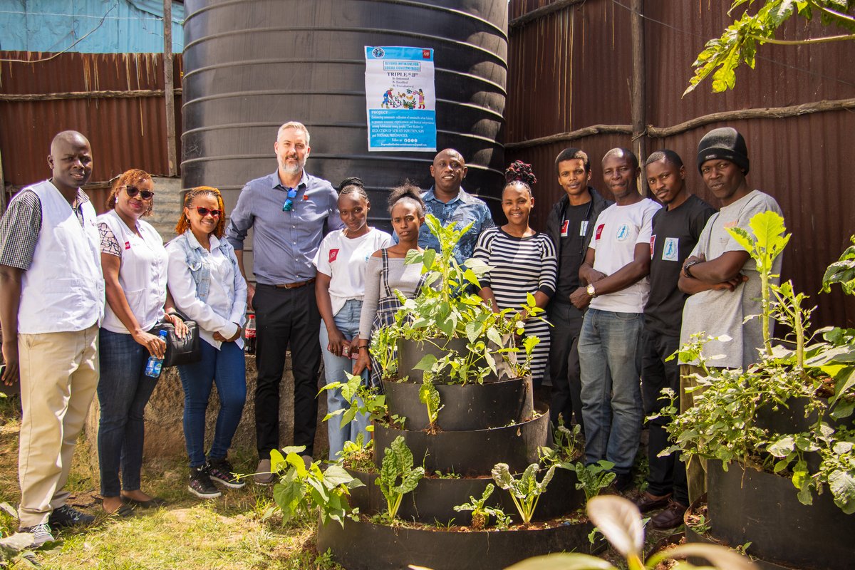 BISCORG's tweet image. Great visit from @AIDSHealthcare  Led by sir  Brian Shepherd and @ahfkenya Prevention Manager Naomi at BISC in Viwandani! They joined us for an impact check-in on our program supporting youth by tackling the Triple Threat — HIV, early pregnancy, and gender-based violence.