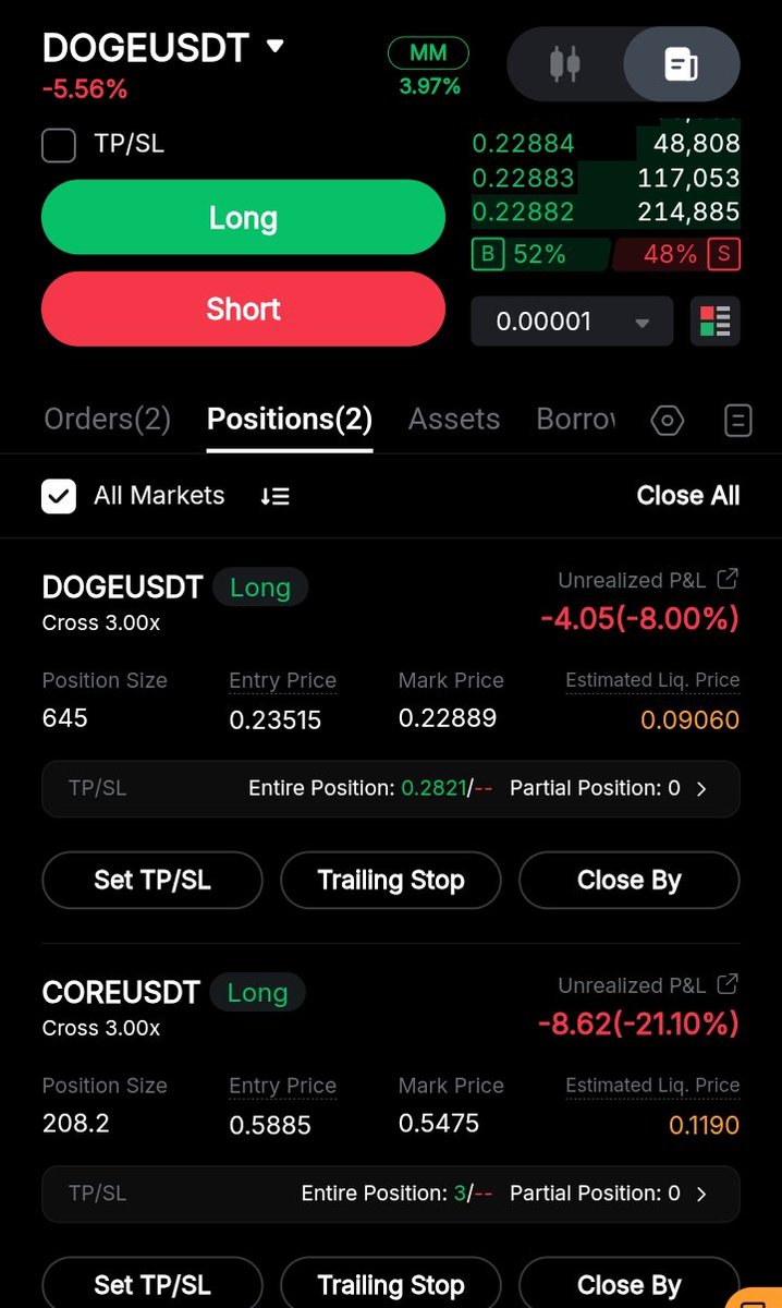 Na here I hang since 😉😉 if market do finish it will give me my money back with profit 😛😍

Guys when ever u re trading and is going against u don't panic just have patience once u used small leverage and big margin, u re good to go 🥰